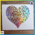 adhesive die cut sticker printing colorful glitter paper